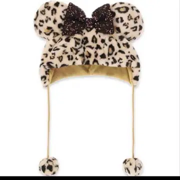 디즈니 팬캡 레오파드 무늬