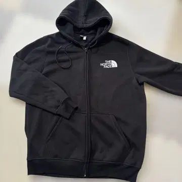 THE NORTH FACE 블랙 집업 후드티 XXL