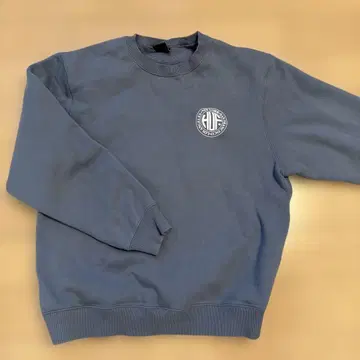 HUF 블루 속기모 맨투맨