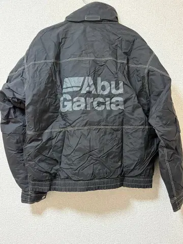 abugarcia 아부가르시아 충전솜 블루종 나일론 자켓 빅 로고