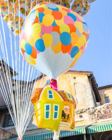 디즈니 업 칼 할아버지와 하늘을 나는 집 칼 할아버지 풍선 벌룬