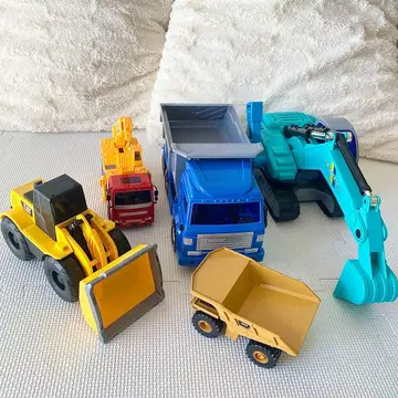 자동차 완구 묶음 판매 토이코 일하는 자동차 일하는 차