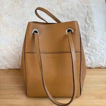 J&M DAVIDSON 카멜 가죽 토트백 새상품급