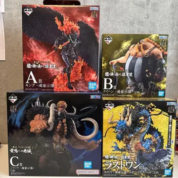 원피스 제일복권 백수 해적단 4체 세트