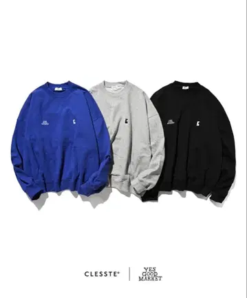 CLESSTE SWEATSHIRT FOR YGM (BLACK)