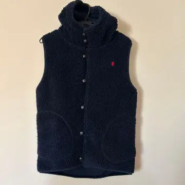 짐플렉스 네이비 후드 부착 보아 베스트