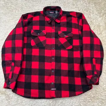 디키즈 퀼팅 버팔로 체크 블록 자켓 XL