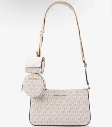 MICHAEL KORS 숄더백 화이트