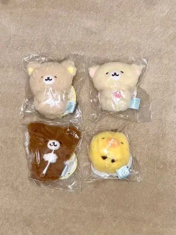 리락쿠마 스야스야 호냐구루미 전종 4점 세트