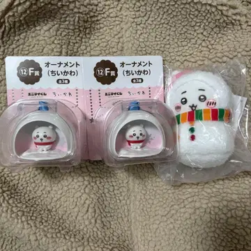 치이카와 (먼작귀) 세븐일레븐 제일복권 3종 세트