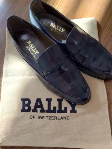 BALLY 로퍼 RONDO-01 7E 다크 브라운 수납 가방 포함