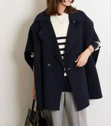 시착만 한 상품 저널 스탠다드 리룸 울 나일론 리버 베스트 네이비