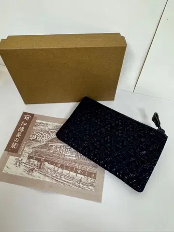 미사용 인덴야 인덴 키케이스 동전 지갑 우에하라 유시치