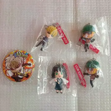 원펀맨 피규어 키링 캔뱃지 5개 세트