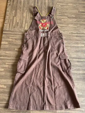 PINK HOUSE 곰 자수 살로펫