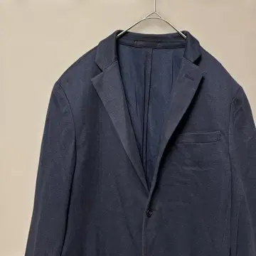 유니클로 컴포트 자켓(L) 네이비 무지 남성용 깔끔 캐주얼