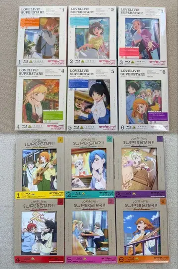러브 라이브! 슈퍼스타!! Blu-ray 12권 세트