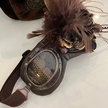 레어 corgi-corgi 스팀펑크 고글