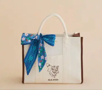 Maison de FLEUR Nick/스카프 포함 토트백