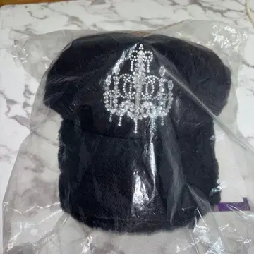 샹들리에 장식 블랙 캡