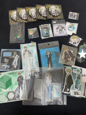 월드 트리거 이누카이 스미하루 굿즈 묶음 판매 아크릴 스탠드 아크릴 키링