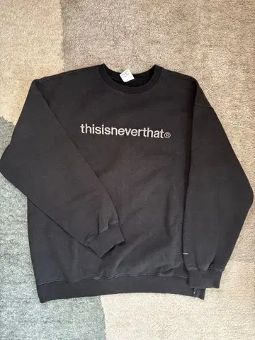 thisisneverthat 블랙 트레이닝복