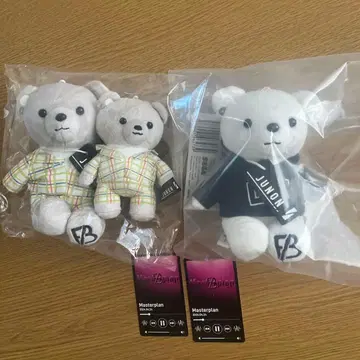 JUNON 봉제 인형 3세트