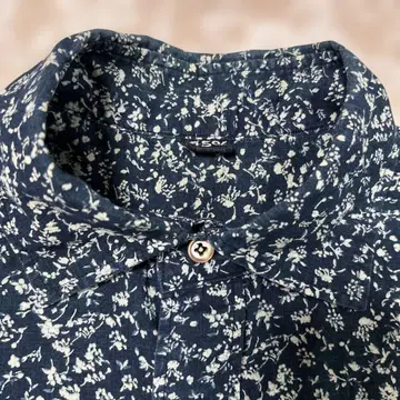 45R 플라워 인디고 셔츠