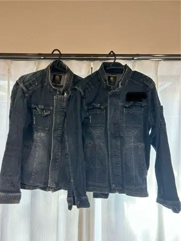 작업복 데님 L 2벌 세트