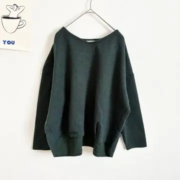 사만사 모스모스 긴팔 티셔츠 넉넉한 실루엣 심플 베이직