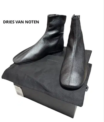 DRIES VAN NOTEN 레더 삭스 부츠