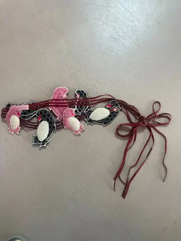 EROTOKRITOS 펭귄 모티브 벨트