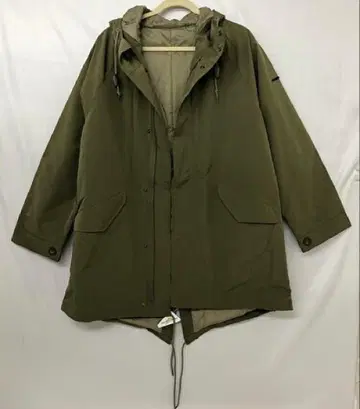 Give ReCollection 후드 부착 모즈 코트 LL