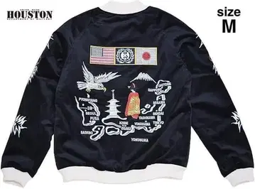 HOUSTON*휴스턴 벨벳 스카잔 NATIONAL FLAG M
