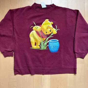 90s Disney 푸우 맨투맨