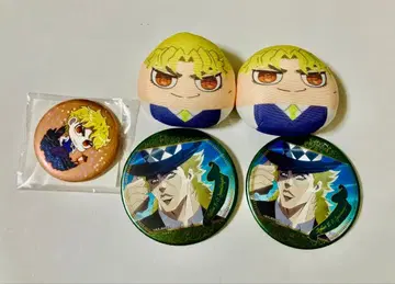 죠죠의 기묘한 모험 캔뱃지 마루 봉제 인형