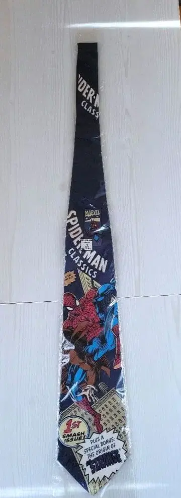 MARVEL 스파이더맨 아메리칸 코믹스 넥타이 빈티지 아메리칸 잡화