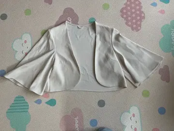 ANAYI 베이지 오부 소매 가디건 사이즈 36