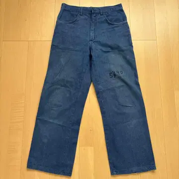 유로 빈티지 riri 지퍼 워크 팬츠