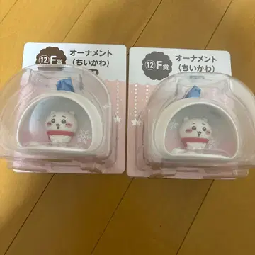 치이카와 (먼작귀) 오너먼트 2개 세트 세븐 에니마이 복권