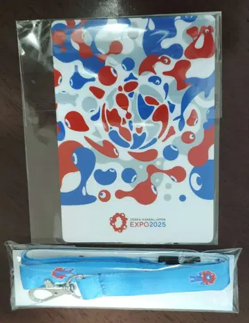 EXPO 25 만박 기념 티켓 플래카드 코먀크 패턴