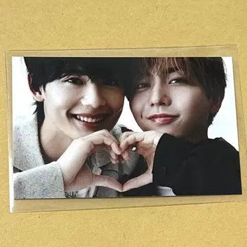 나가노 료타 후지바야시 타이야 포토 카드