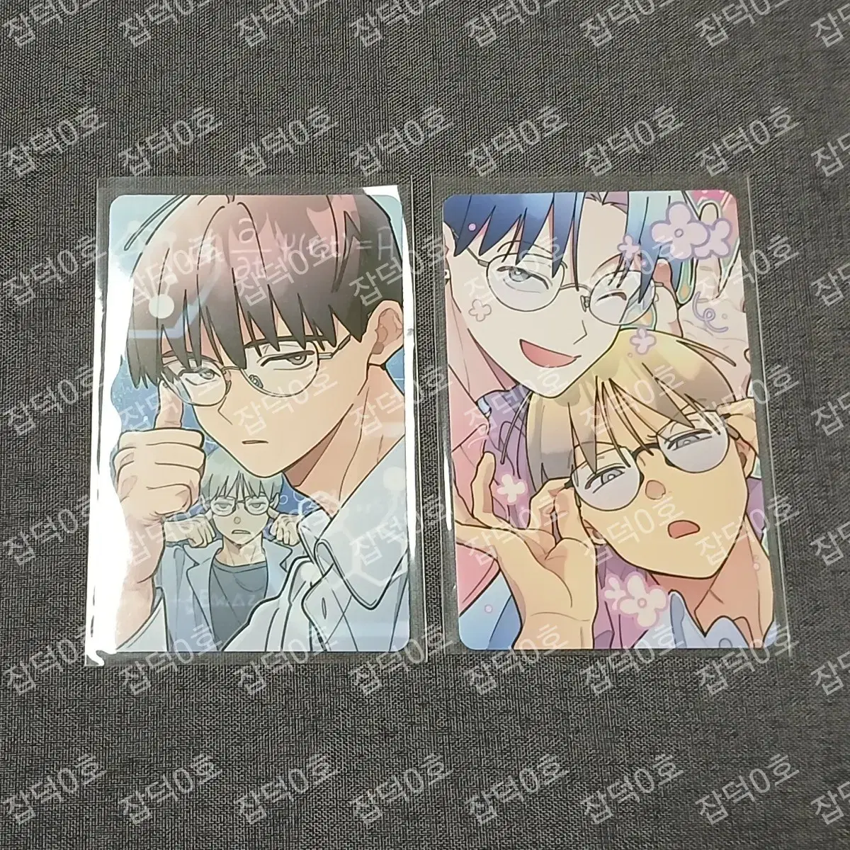 Home Party Bomtoon Pop Up Online One Room Assistant Glasses Cleaning Set Poca Photocard