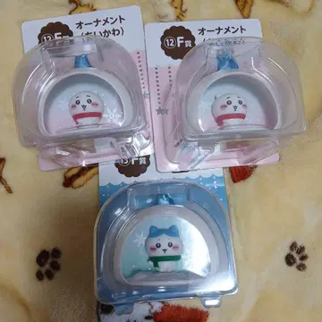 치이카와 에니마이 복권 오너먼트 3개 세트