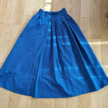 UNITED ARROWS 플레어 스커트 파란색