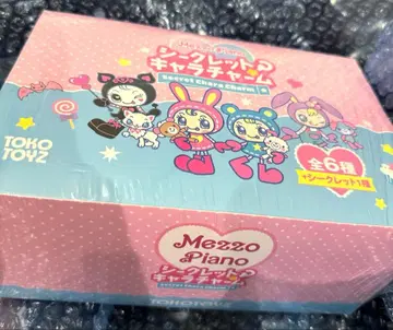 메조 피아노 시크릿 캐릭터 참 6개입 블라인드 박스 세트