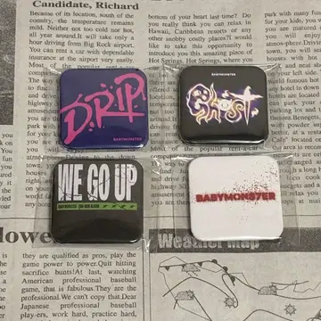 BABYMONSTER 캡슐 토이 4종 세트