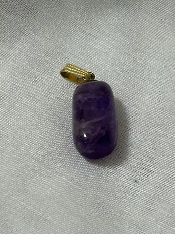 자수정 펜던트 탑 약 2.5cm