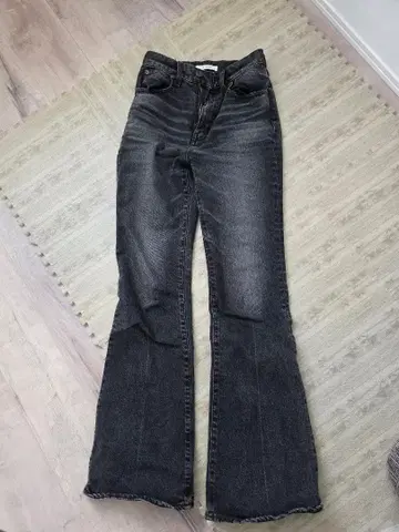 MOUSSY MVS BLACK FLARE(L) 롱 24