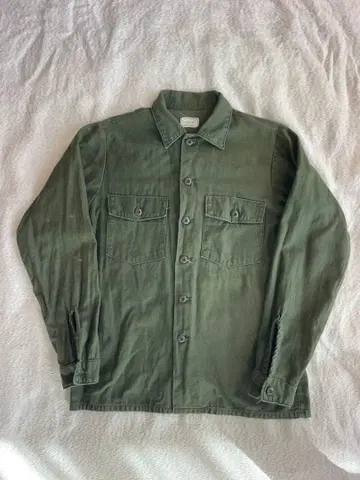 70s 미군 OG107 유틸리티 셔츠 밀리터리 셔츠